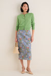 Trellis Bloom Jacquard Ellington Skirt