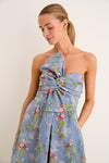 Trellis Bloom Jacquard Kathleen Gown