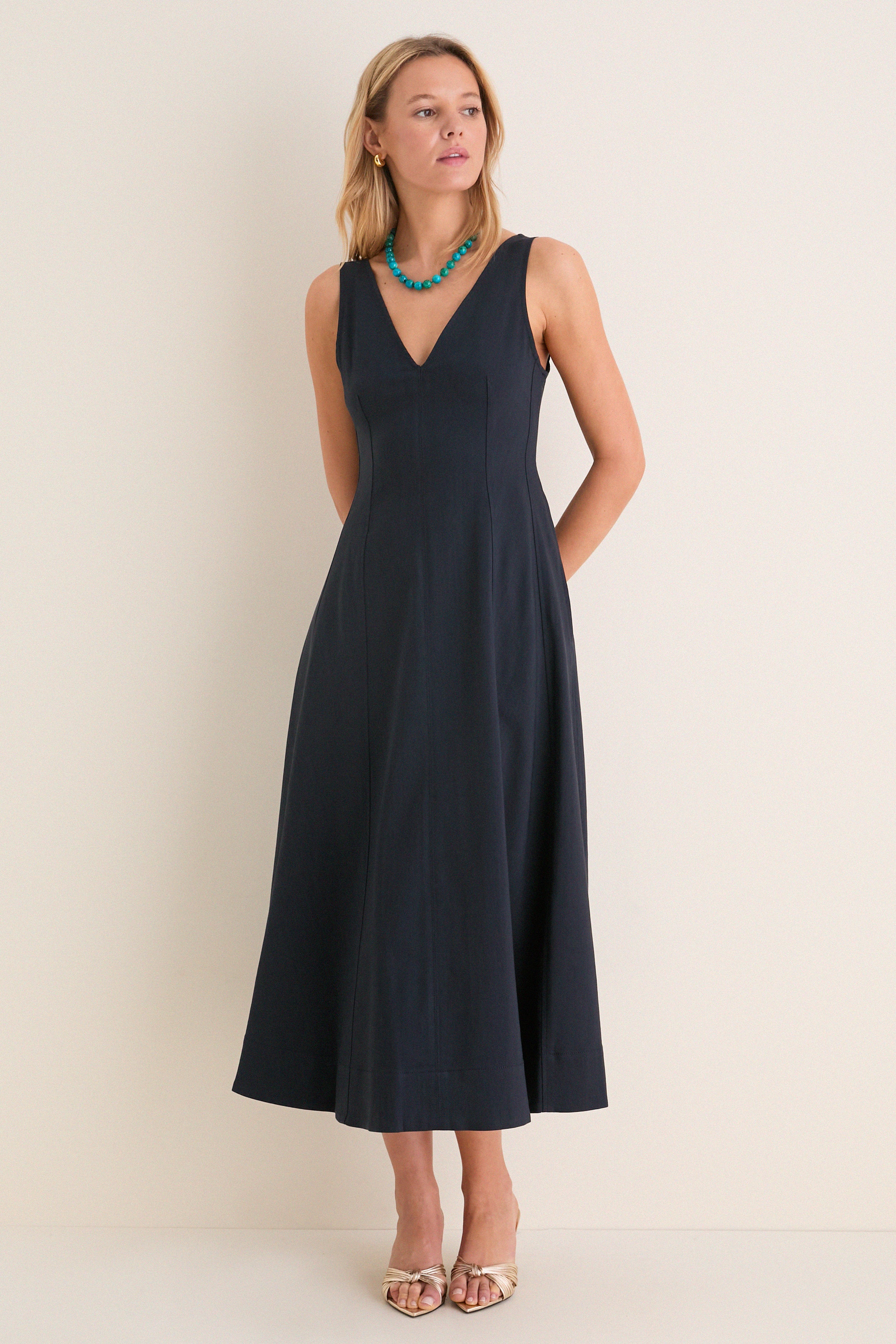 Night Blue Clara Dress