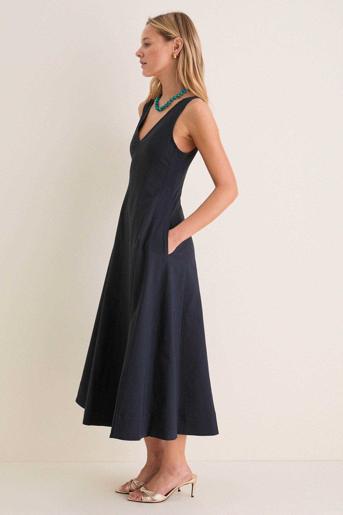 Night Blue Clara Dress