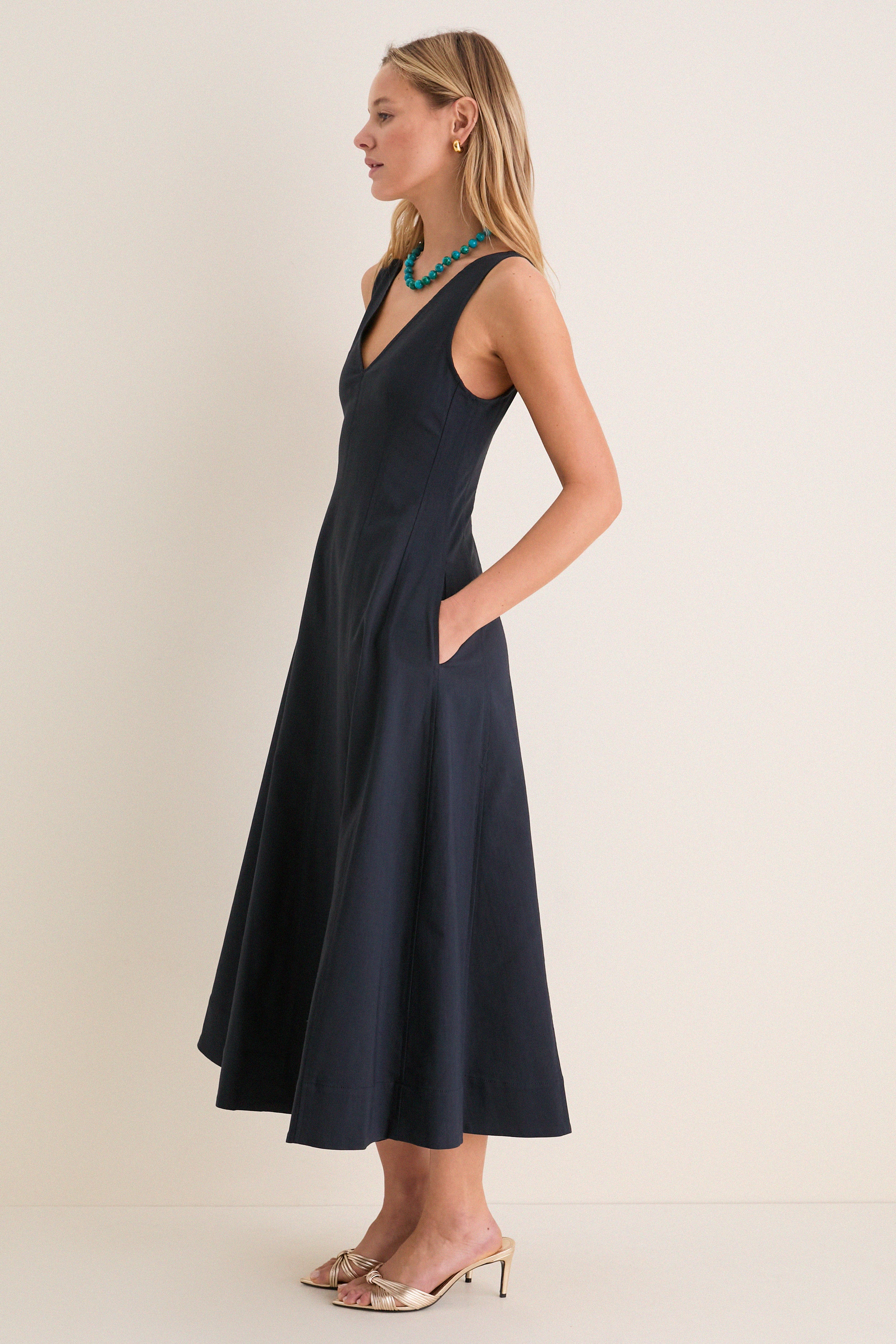 Night Blue Clara Dress