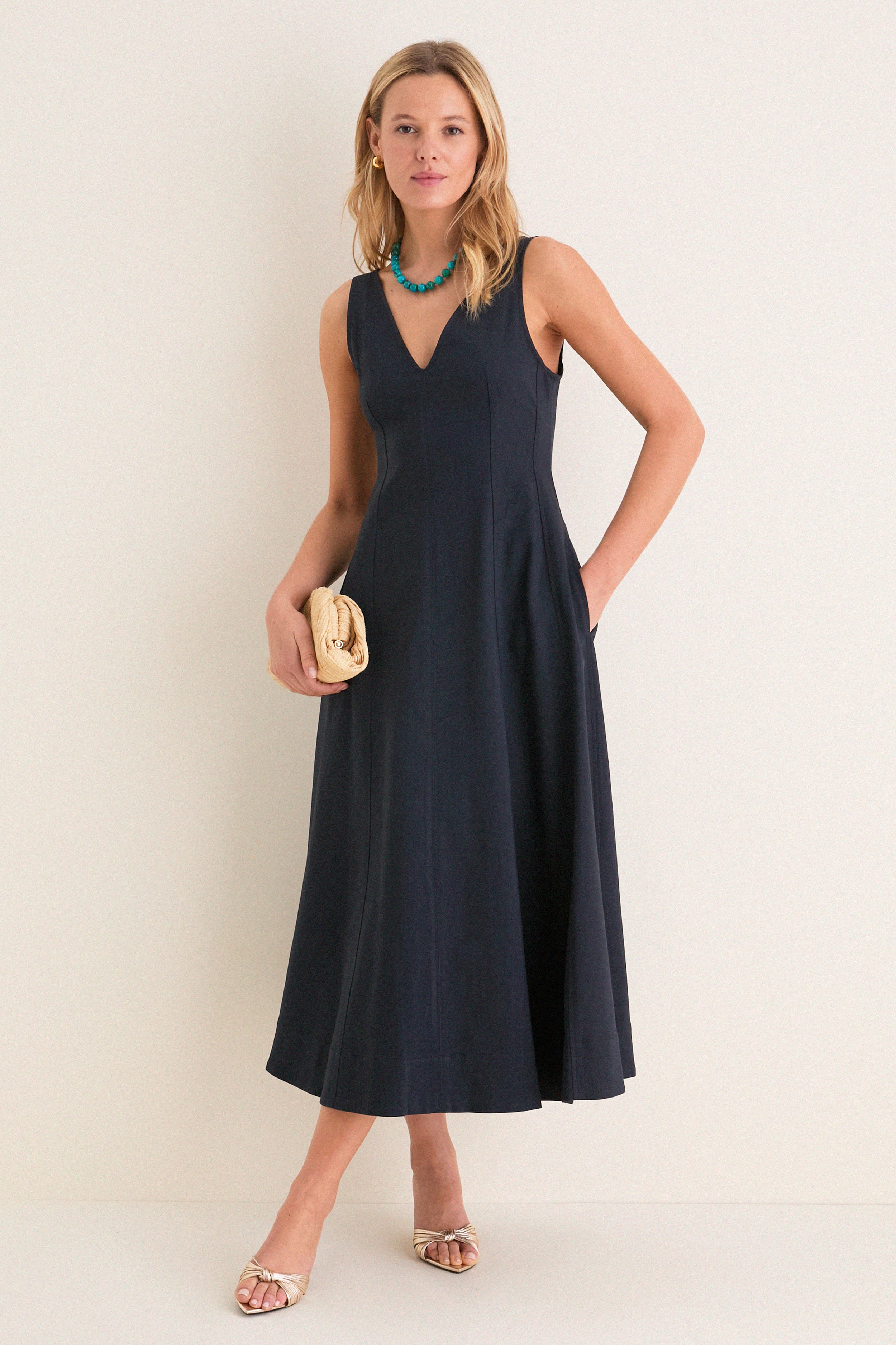 Night Blue Clara Dress