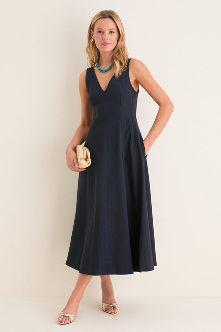 Night Blue Clara Dress