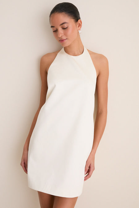 alc white mini dress Off White Sophia Mini Dress