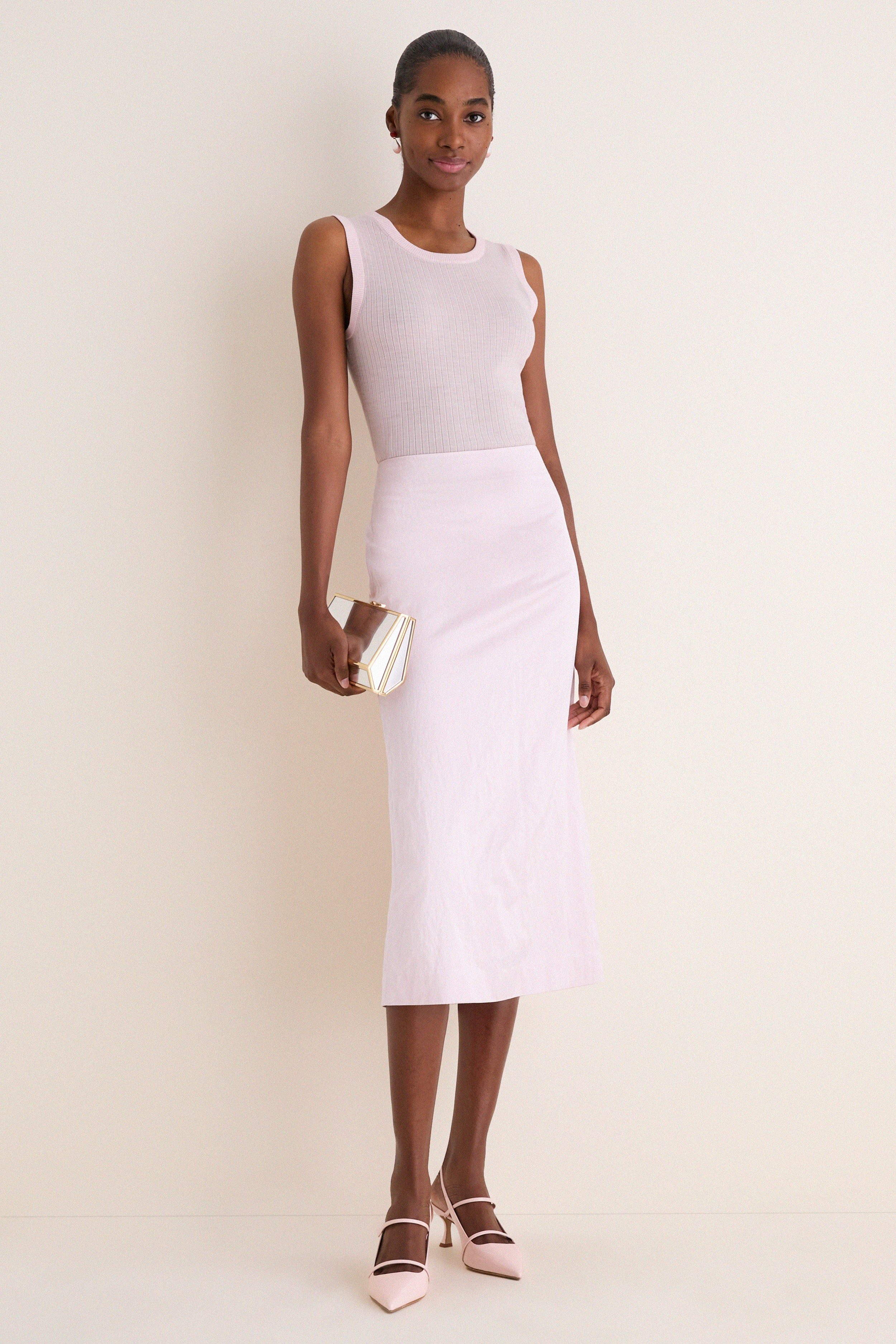 Cherry Blossom Phoebe Midi Skirt | A.L.C.