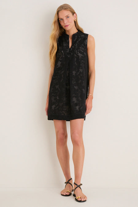 Black Lace Haines Mini Dress