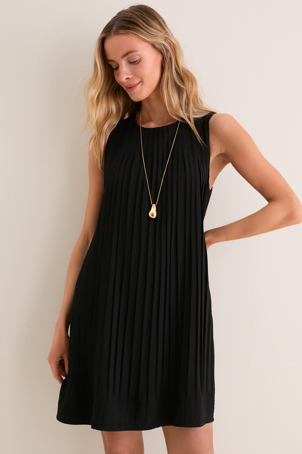 everyday black dress Pomander Place Black Biltmore Mini Dress Black / XL