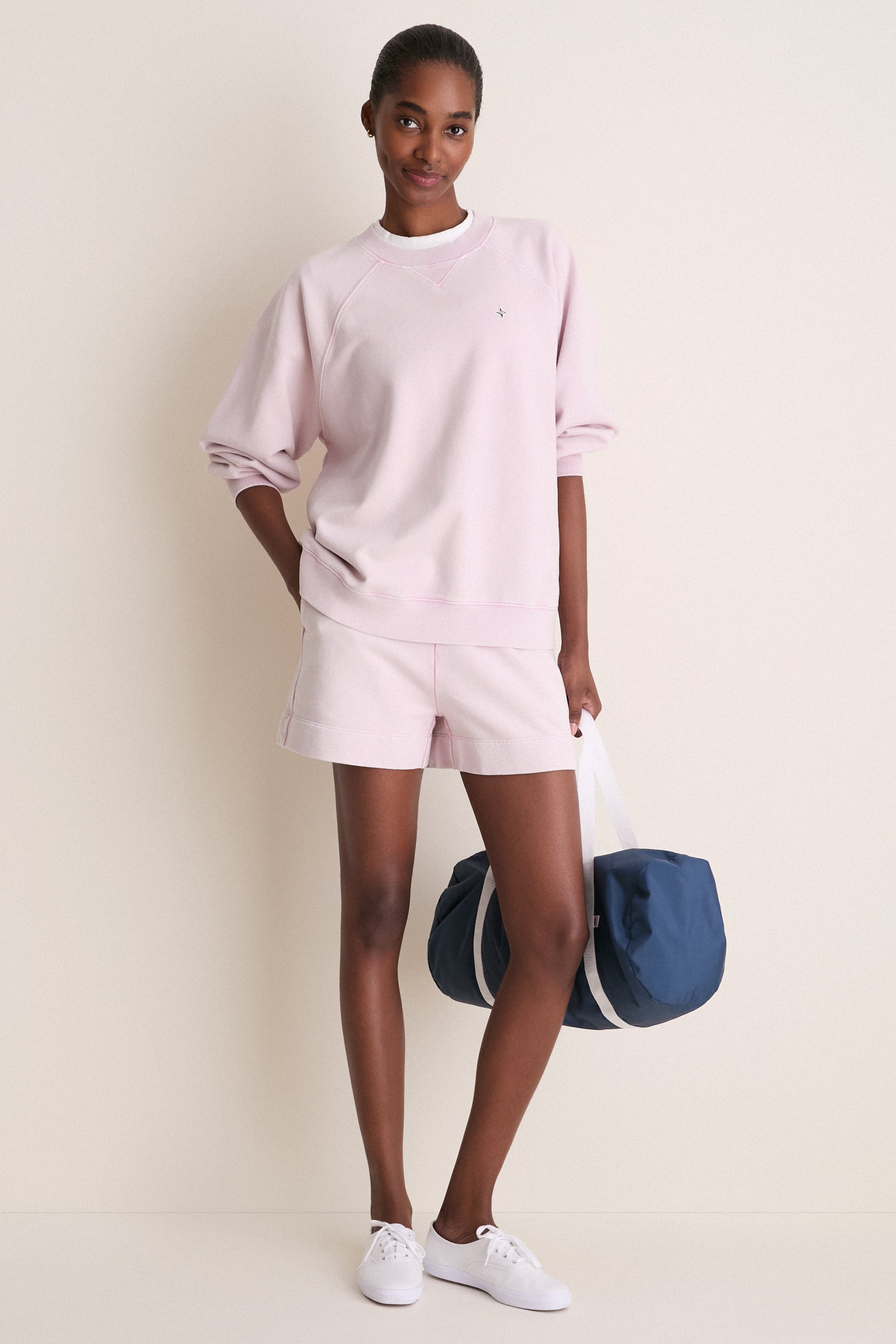Washed Pink Witt Short