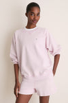 Washed Pink Katarina Crewneck