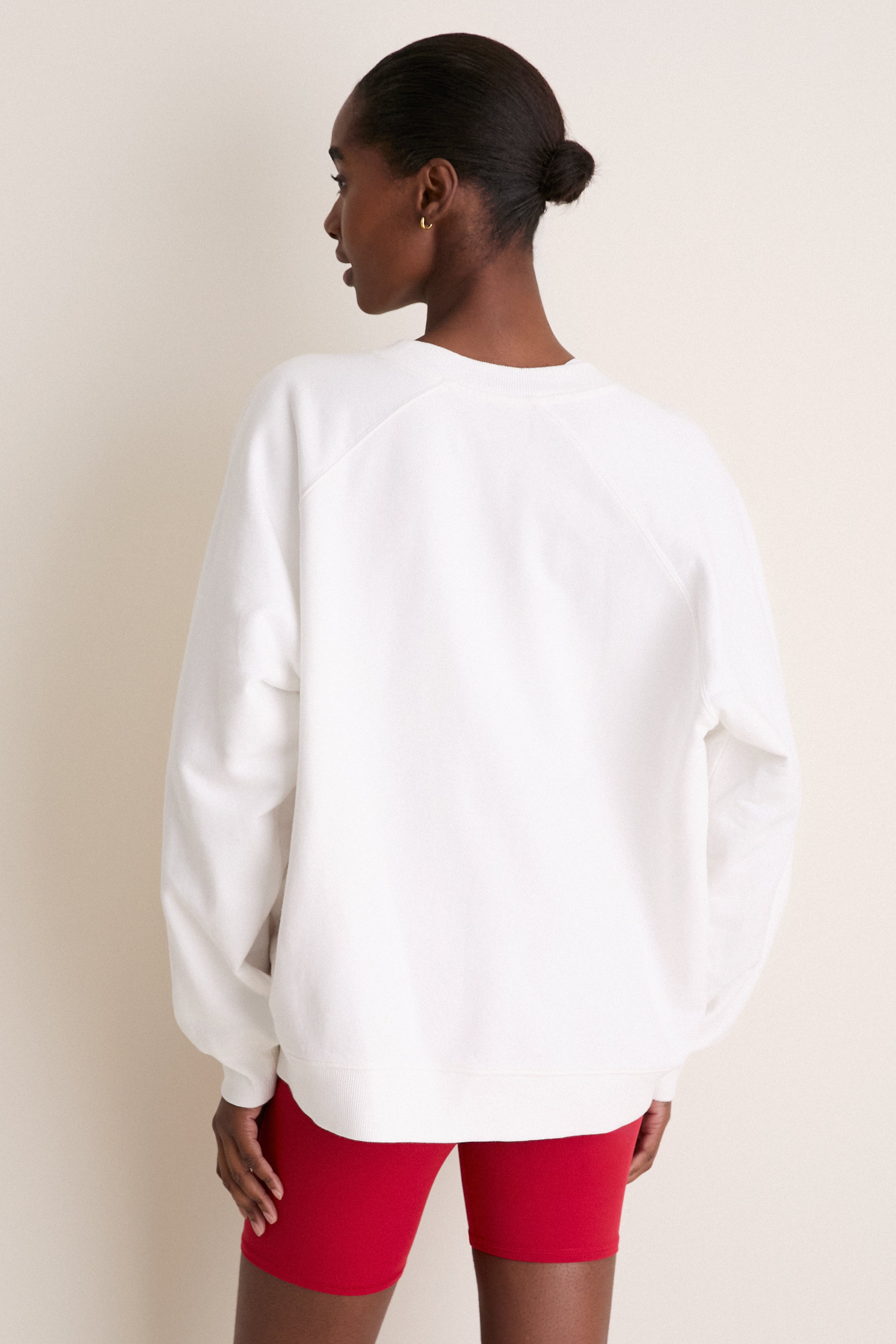 White Katarina Crewneck