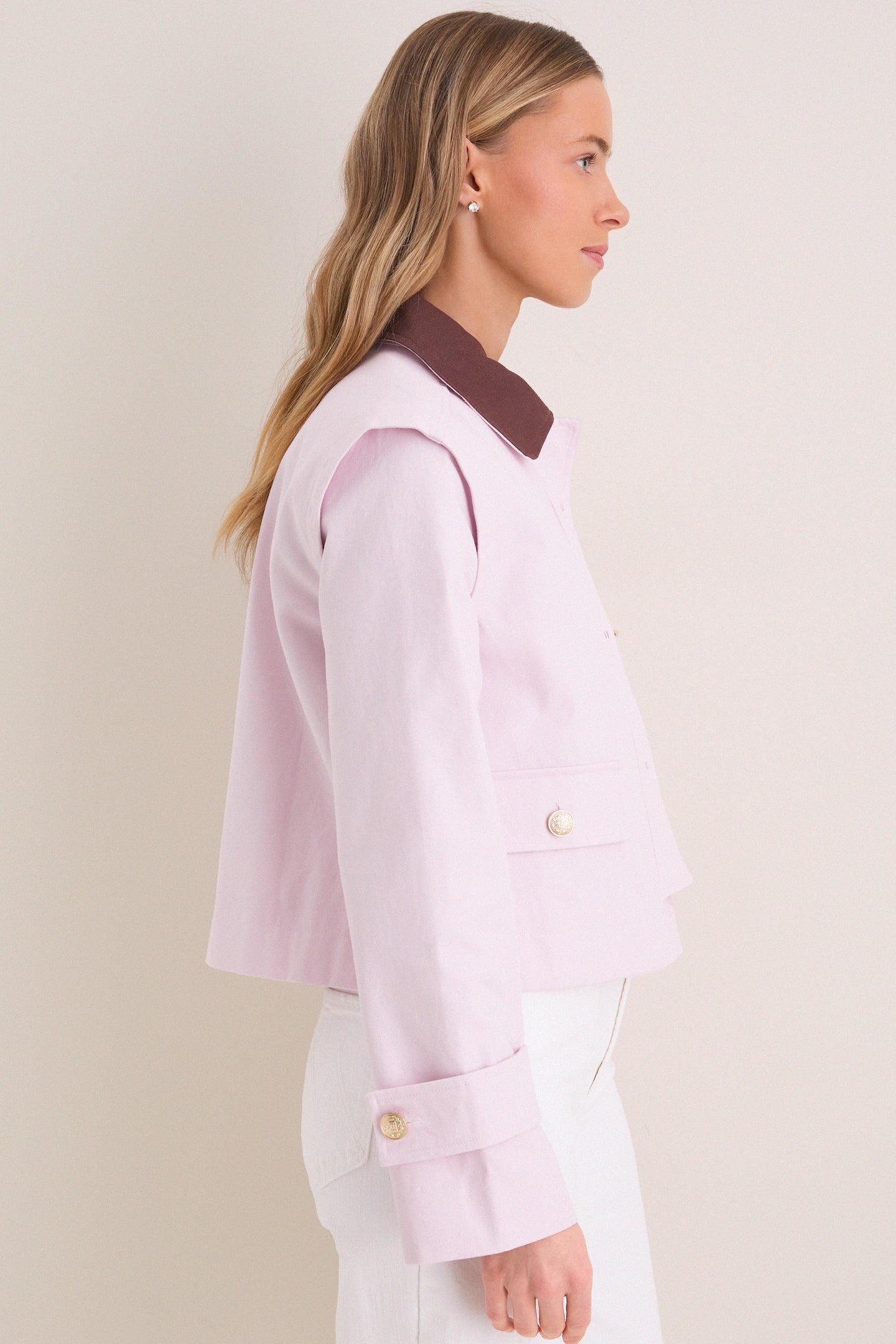 Light Pink Clarisse Barn Jacket