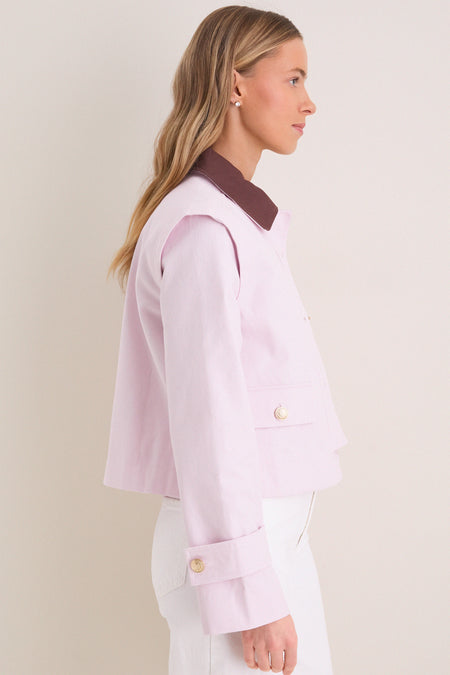 Light Pink Clarisse Barn Jacket