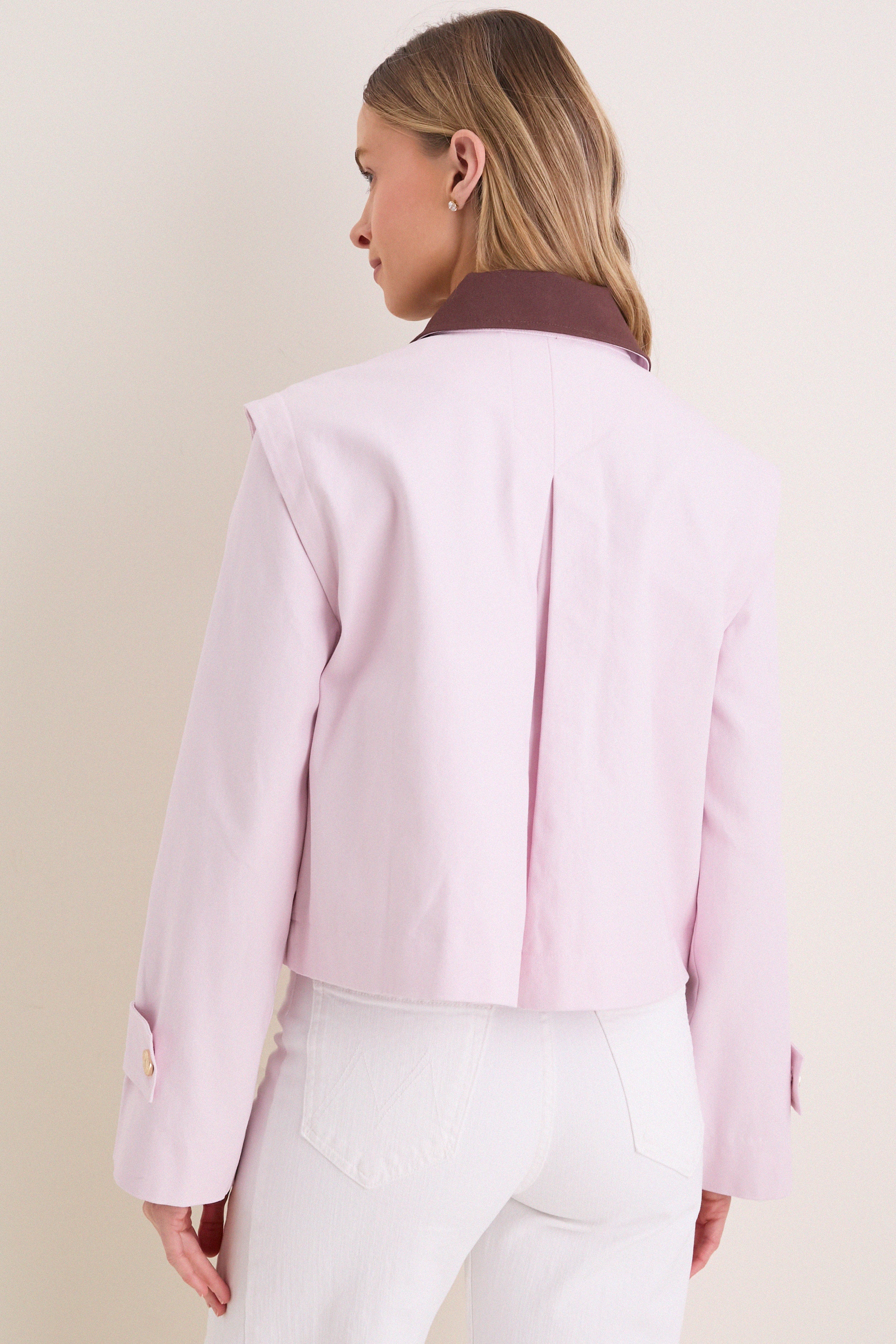Light Pink Clarisse Barn Jacket | Hill House Home