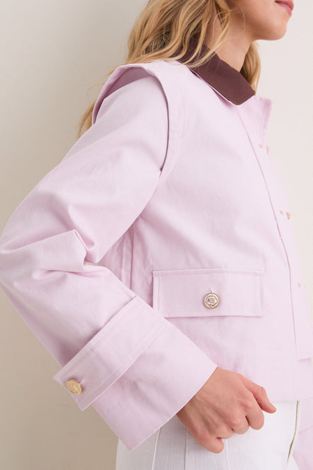 Light Pink Clarisse Barn Jacket