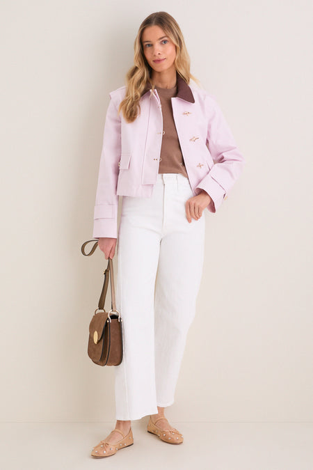 Light Pink Clarisse Barn Jacket