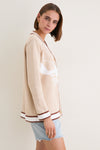 Sandstone Cotton Lobster Lauren Cardigan