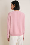 Powder Pink Cashmere Boyfriend Bodie Crewneck