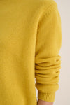 Marigold Cashmere Boyfriend Bodie Crewneck