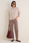 Sandstone Cashmere Henri Crewneck