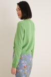 Pistachio Cashmere Riley Cardigan