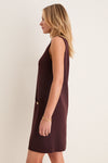 Chocolate Knit Malley Dress