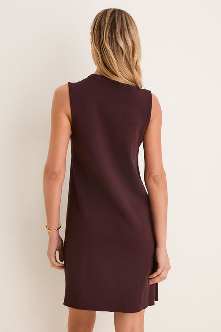 Chocolate Knit Malley Dress