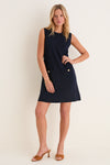 Navy Knit Malley Dress