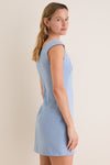 Maison Blue Cotton Romy Mini Dress