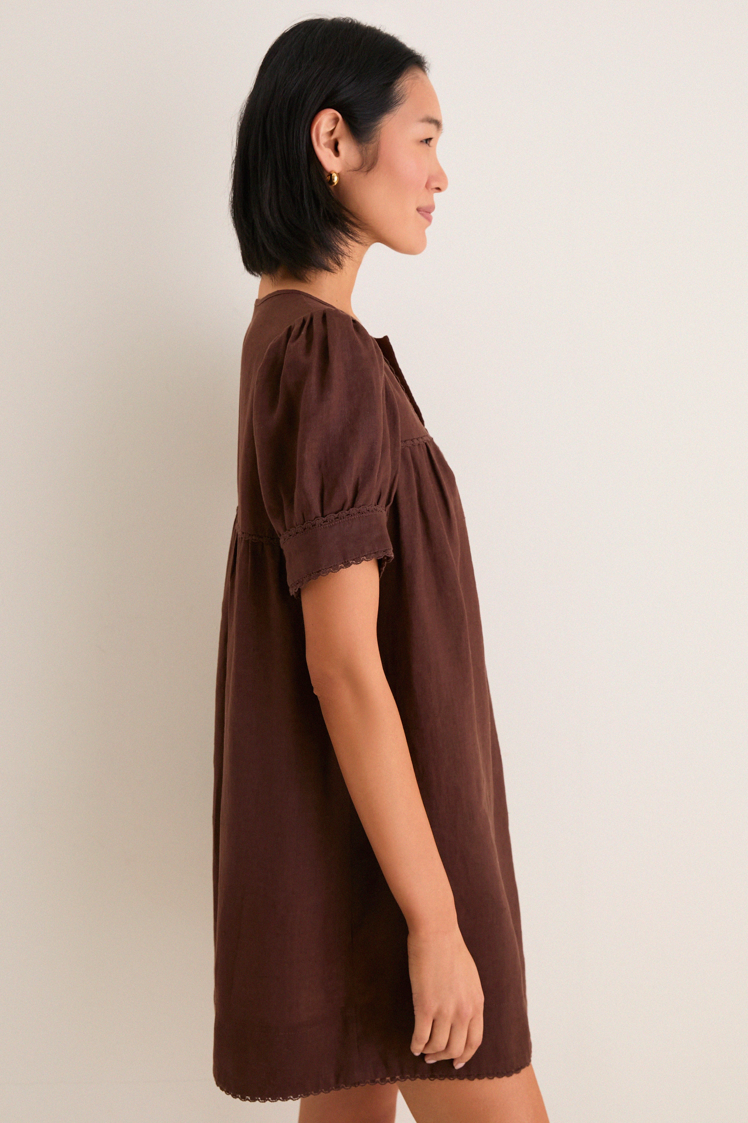 Chestnut Linen Bridget Dress | Tuckernuck Chestnut Linen Bridget Dress | Tuckernuck