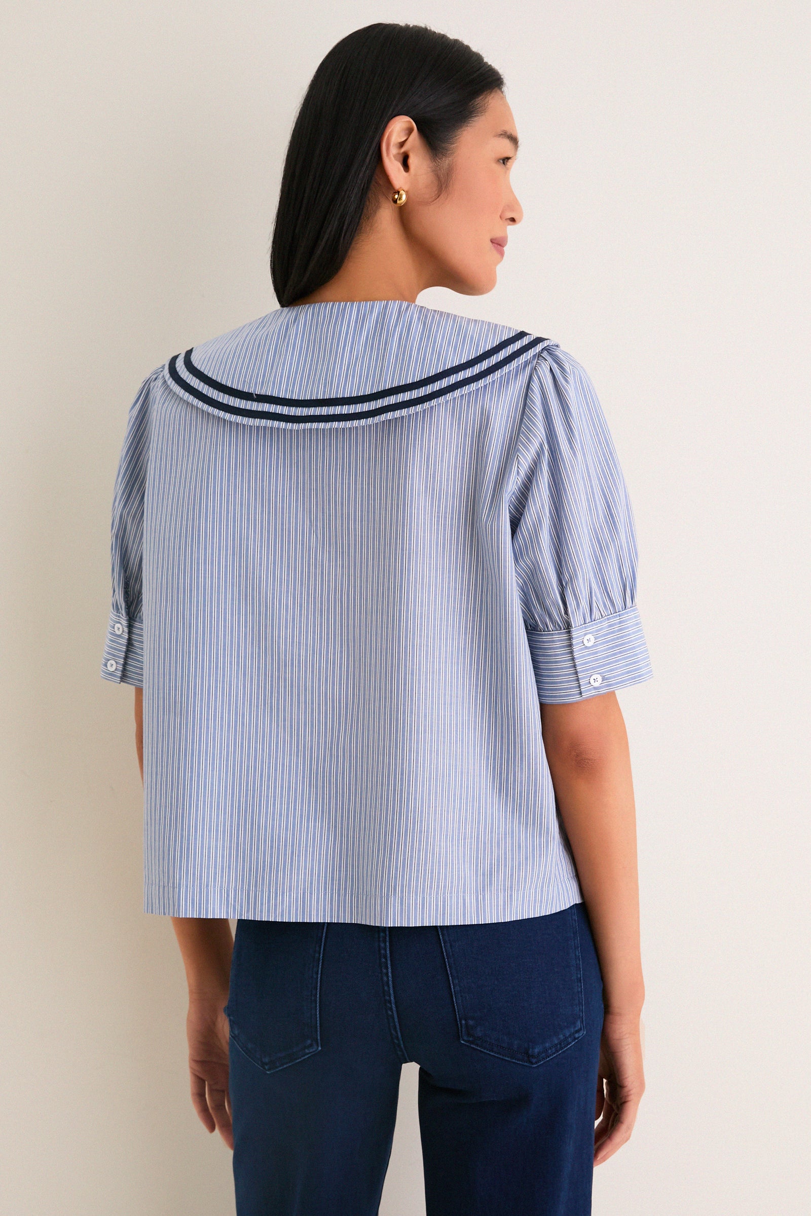 Parisian Stripe Renee Blouse