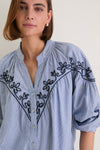 Soutache Embroidered Jacques Blouse