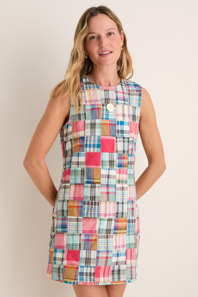 Tuckernuck Heritage Madras Hinkley Mini Dress Heritage Madras / 4