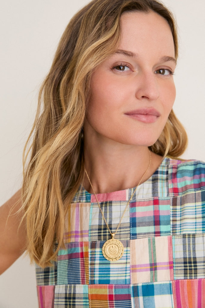 Heritage Madras Hinkley Mini Dress