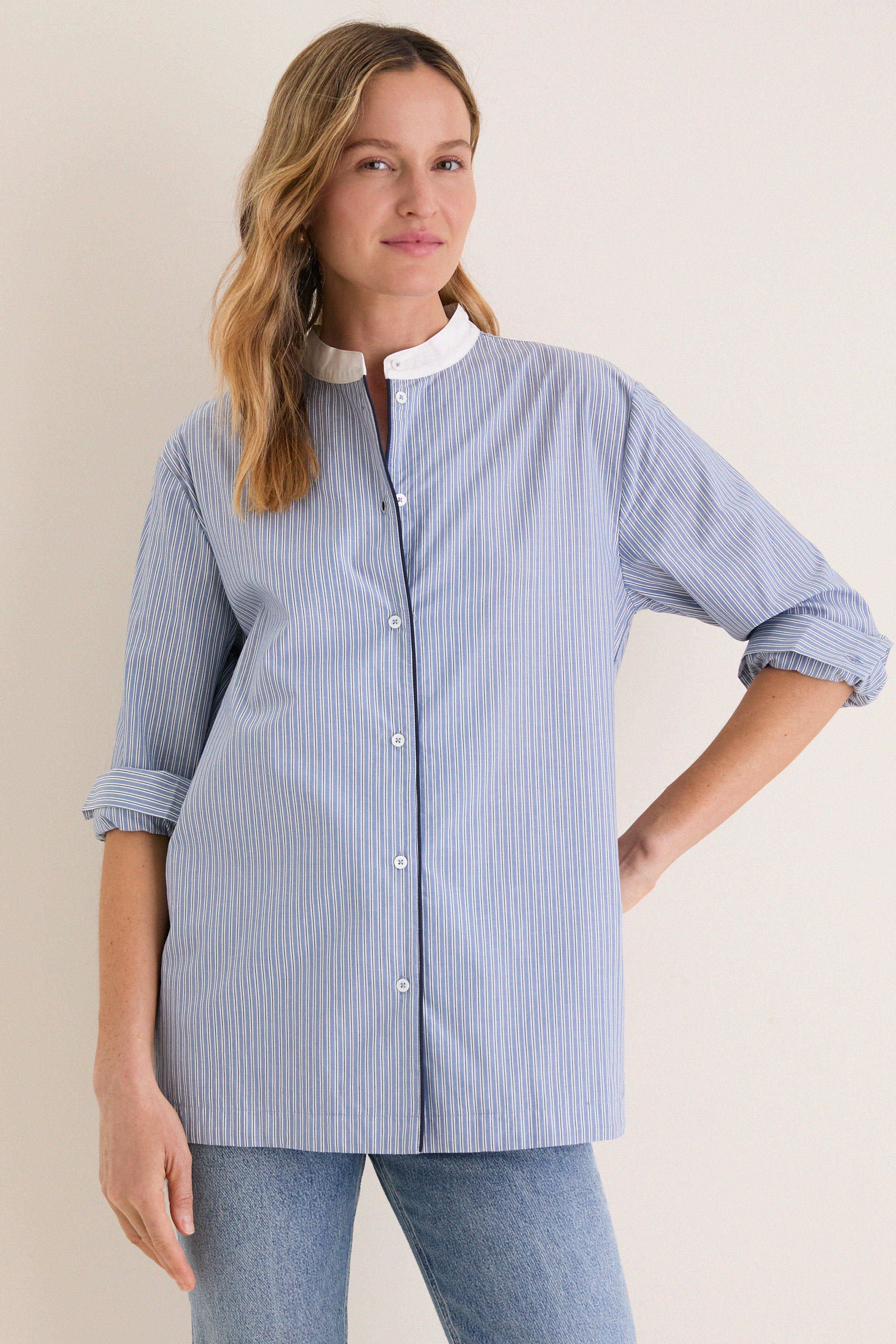 Parisian Stripe Camelot Tunic | Tuckernuck