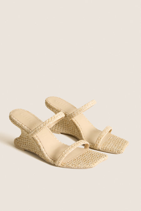 Natural Raven Mid Heel