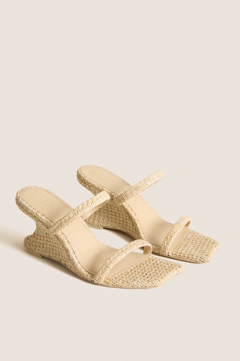 Natural Raven Mid Heel