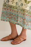 Toasted Caramel Estee Sandal