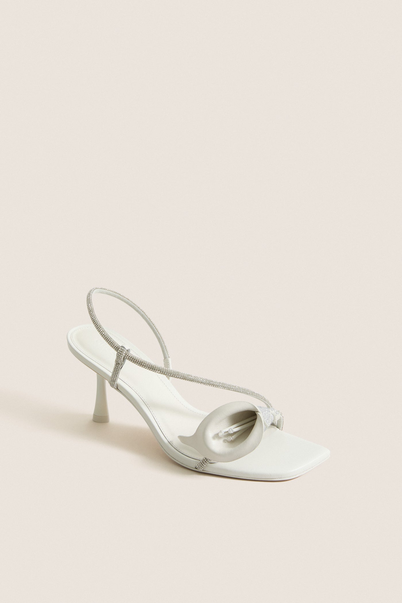 Antique White Rayna Mid Heel