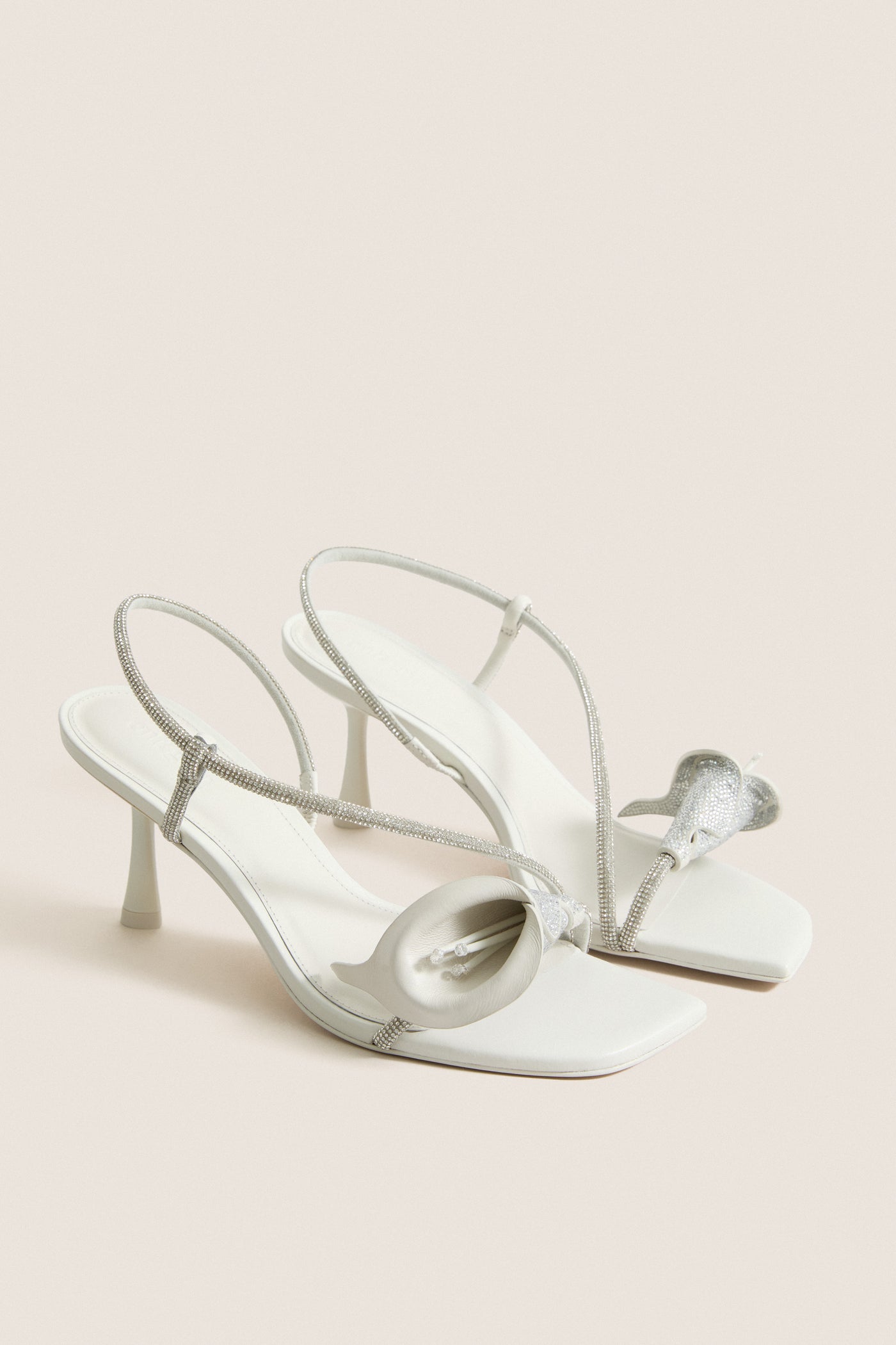 Antique White Rayna Mid Heel