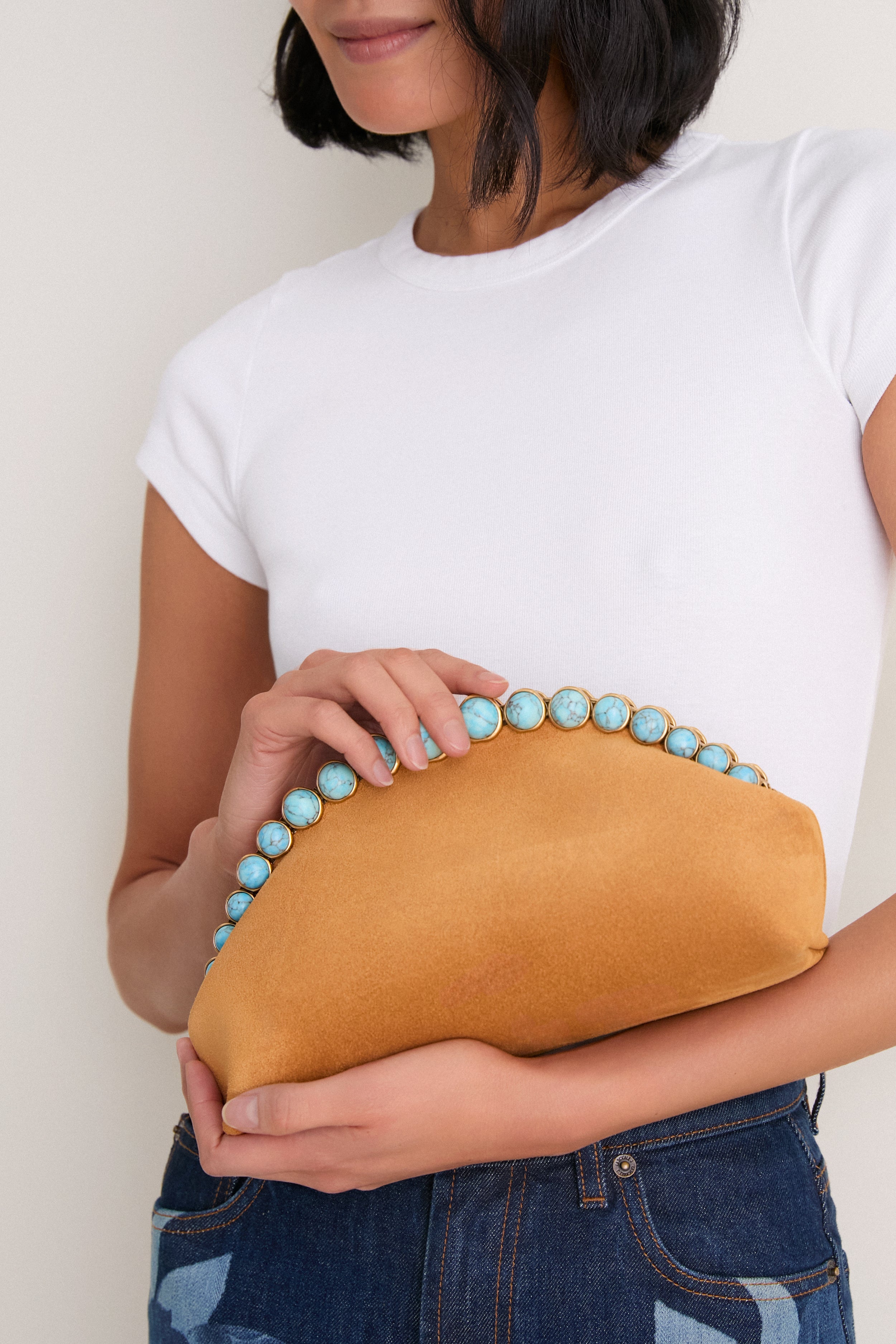 Toasted Caramel Una Clutch