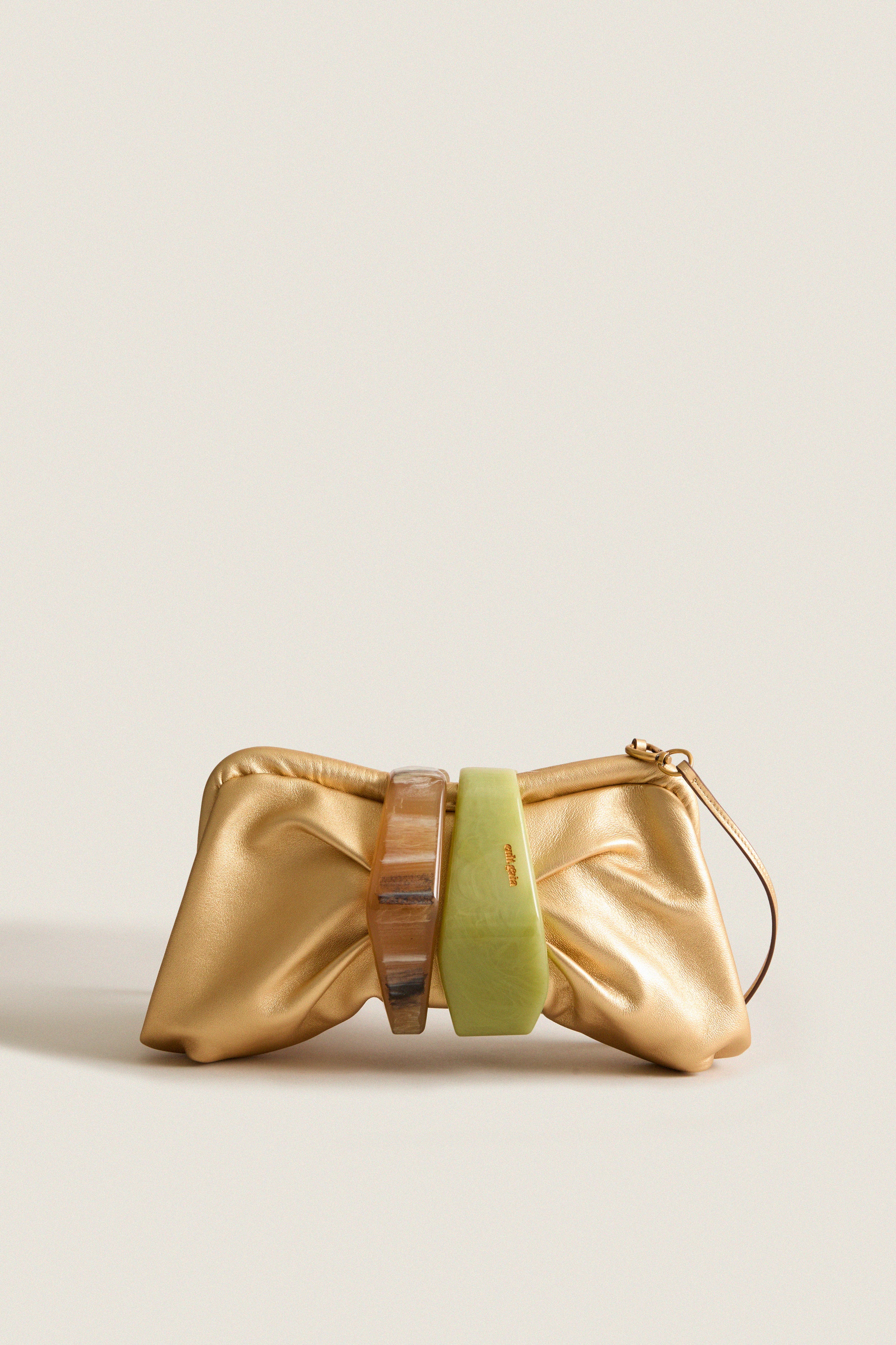 Brass Julita Clutch | Cult Gaia
