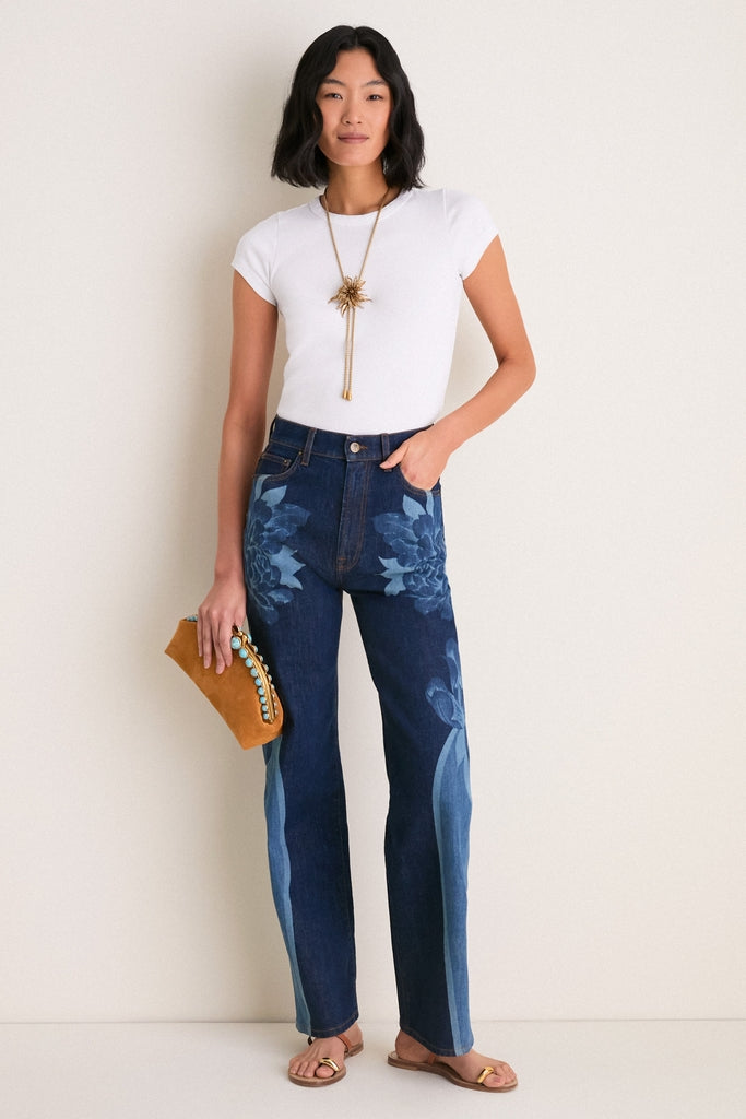 Antique Brass Octavia Bolo Necklace