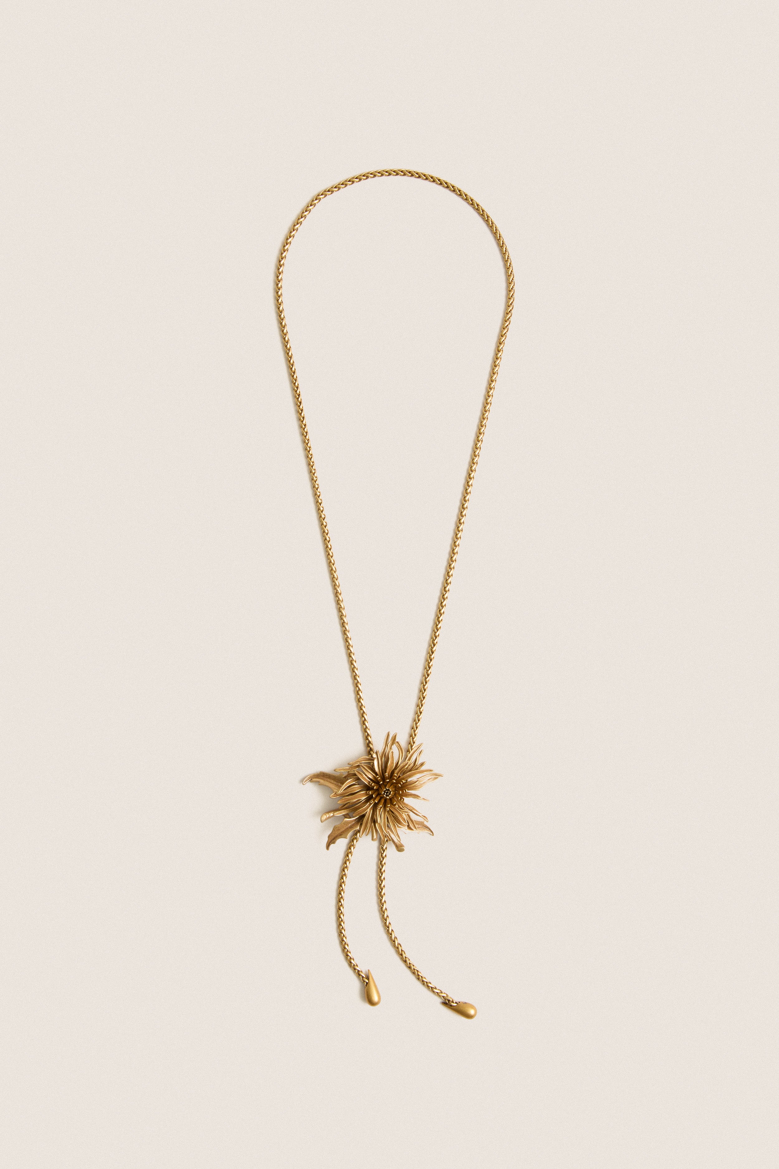Antique Brass Octavia Bolo Necklace | Cult Gaia