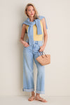 American Beauty High Rise Column Jean with Double Cuff