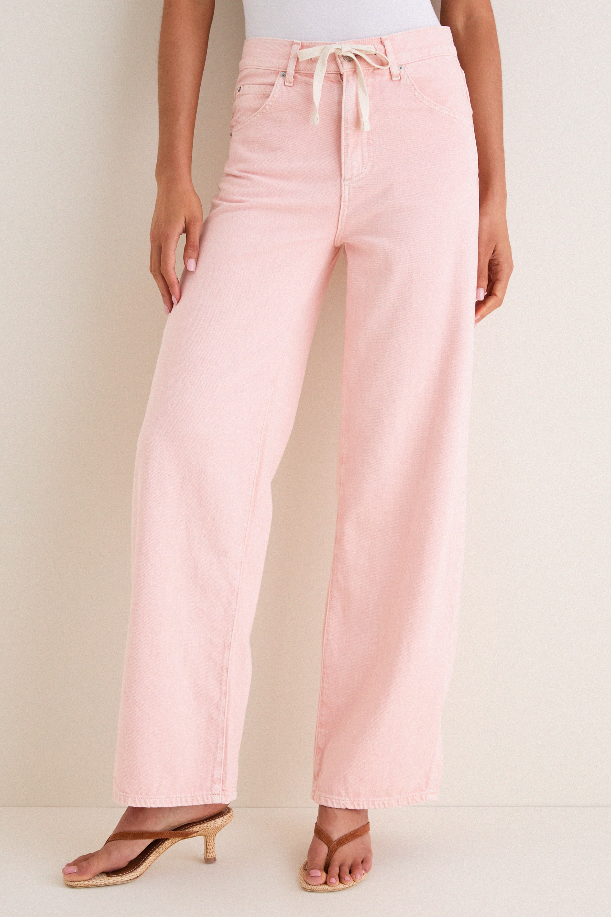 Peachy High Rise Luna Relaxed Jean
