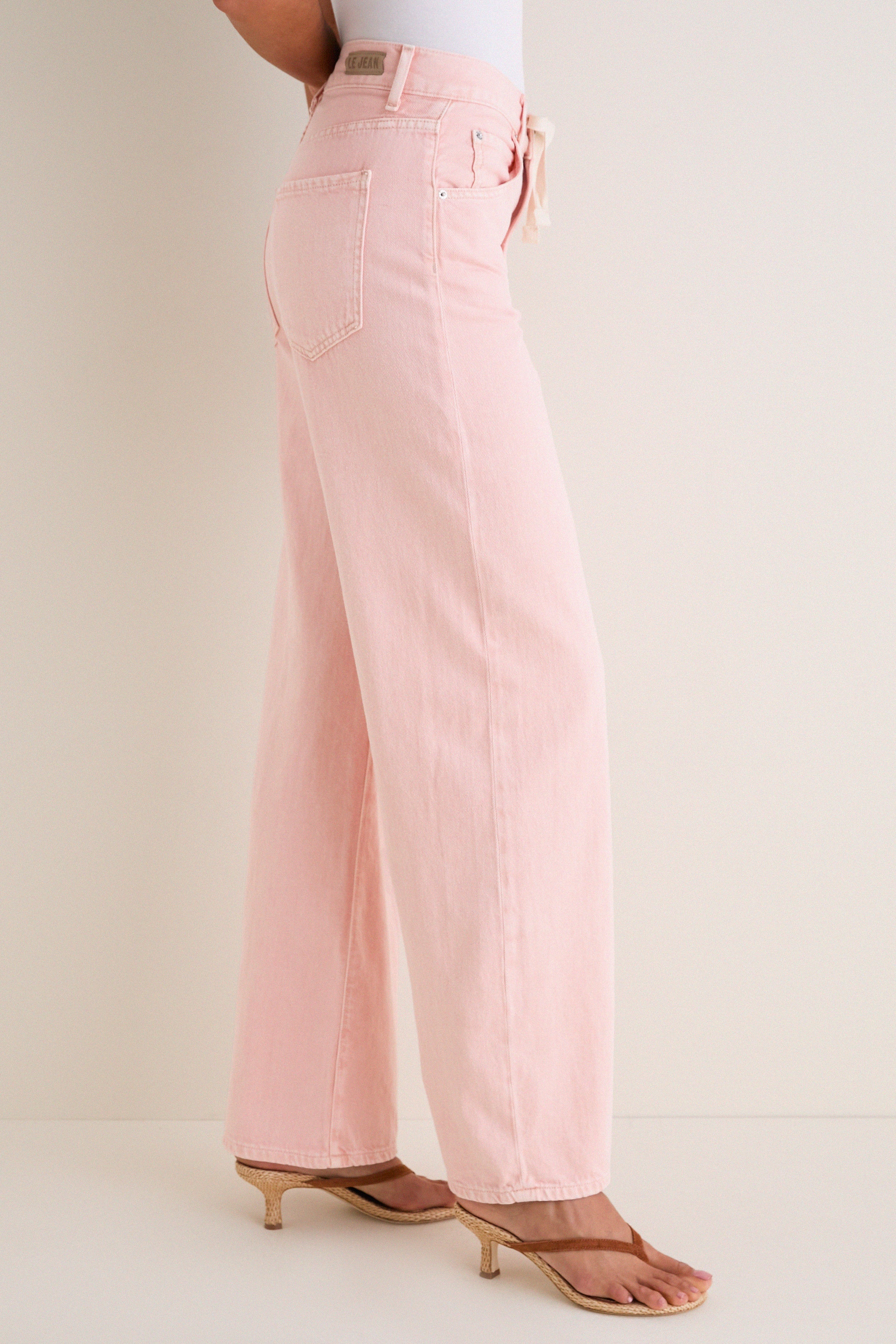 Peachy High Rise Luna Relaxed Jean