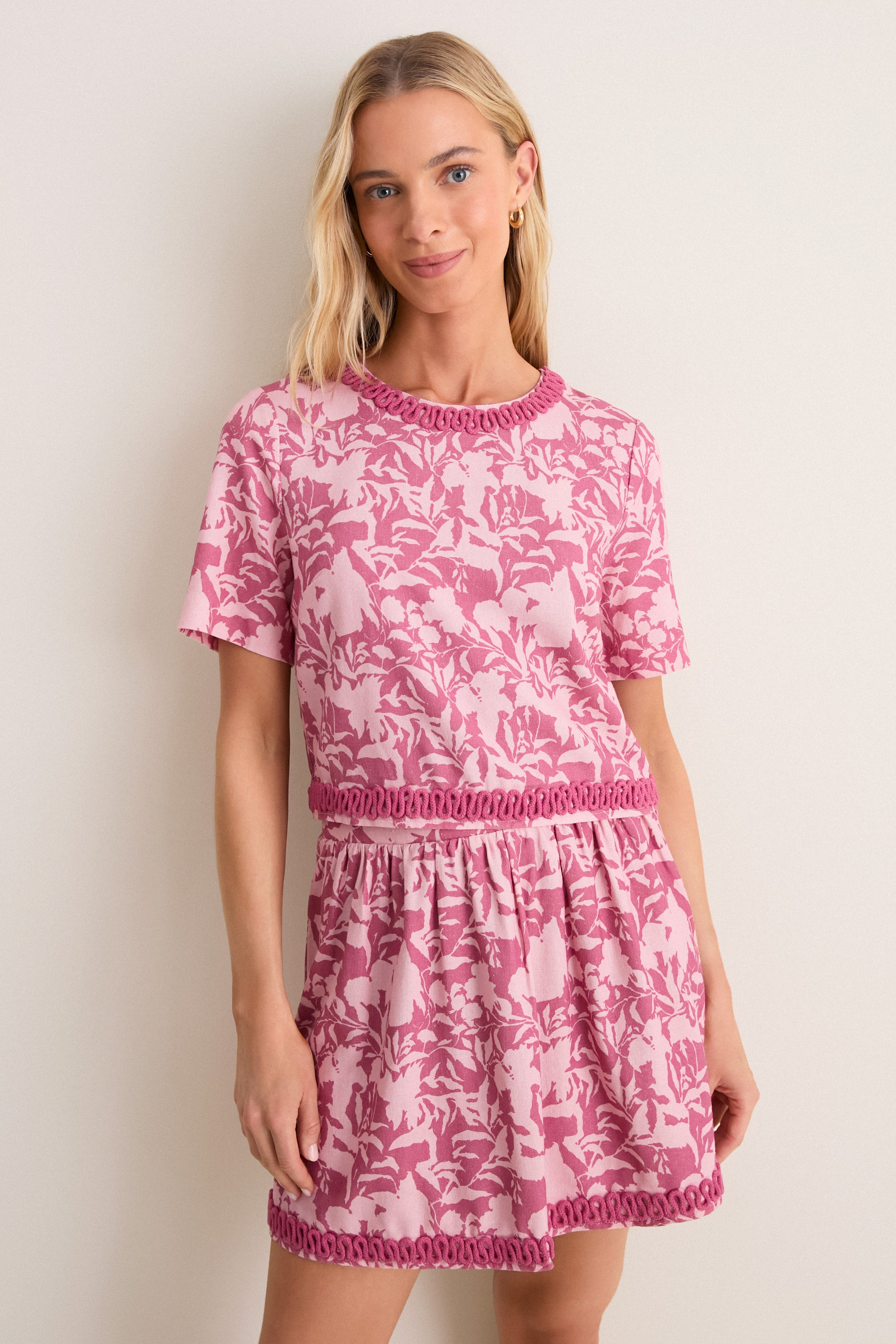 Pink Multi Floral Siesta Top | Hyacinth House