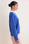 Cunningham Blue Bond St Polo Sweater