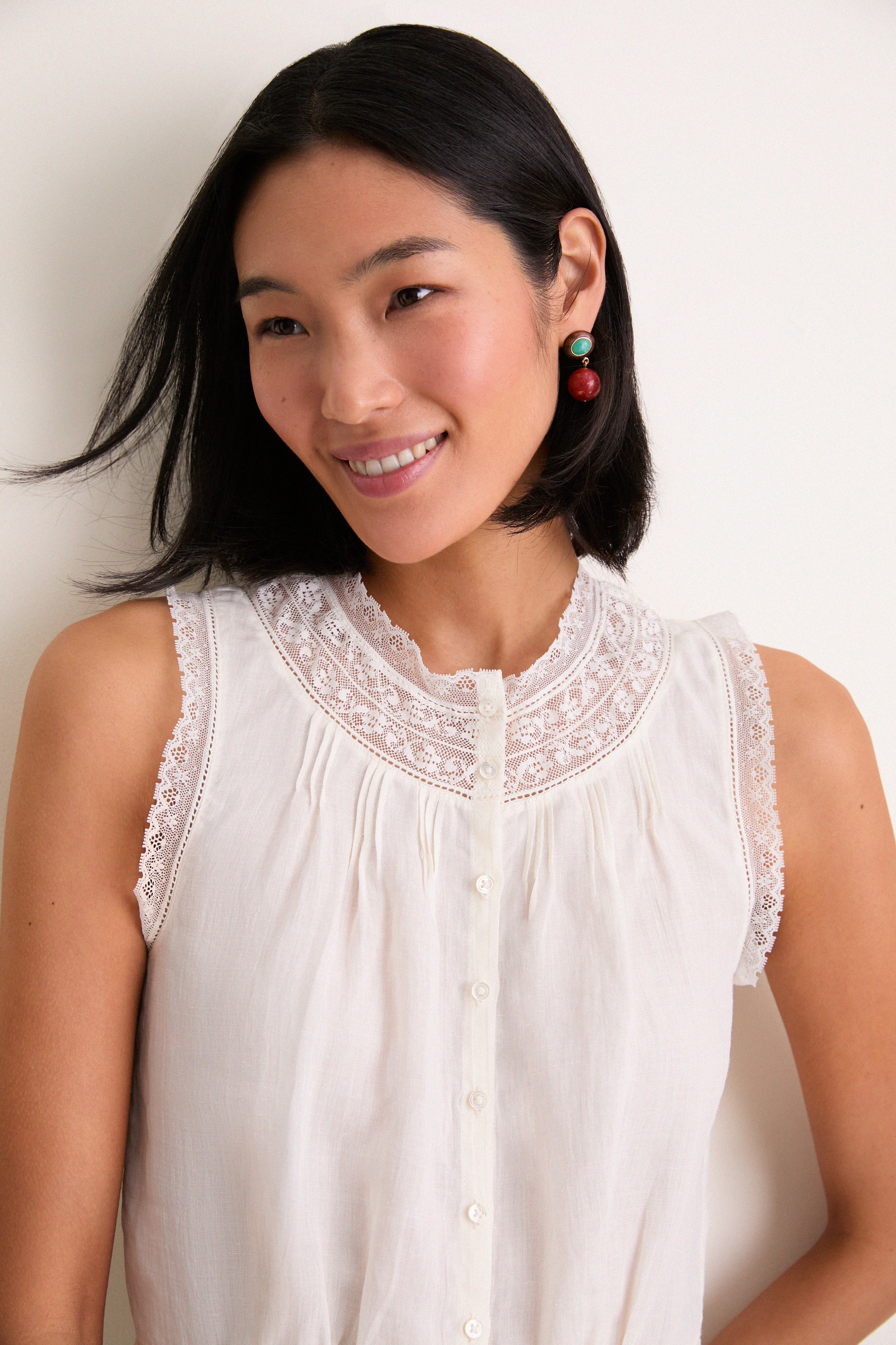 Ivory Collette Top | Alex Mill