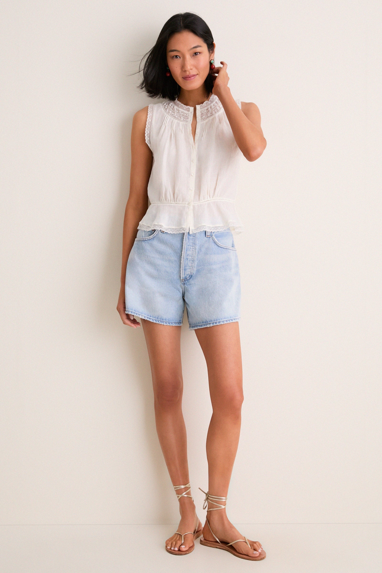 Ivory Collette Top
